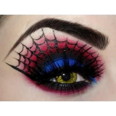 DIY Halloween Makeup : Halloween Spiderman Makeup