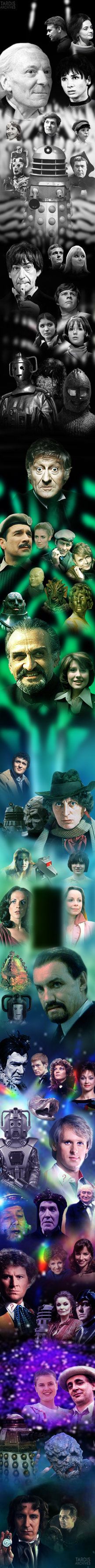 Doctor Who Season 1-26 (+ TV Movie) by HeresJoeking