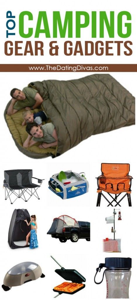 Favorite Camping Gear & Gadgets – keep going they are near the bottom