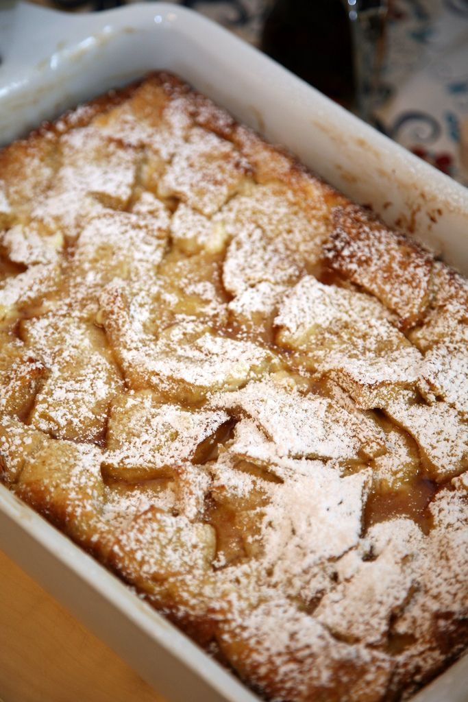 french toast casserole – hillary bakes for christmas brunch ever year but better pin in case she doesnt make it. its my fave:)