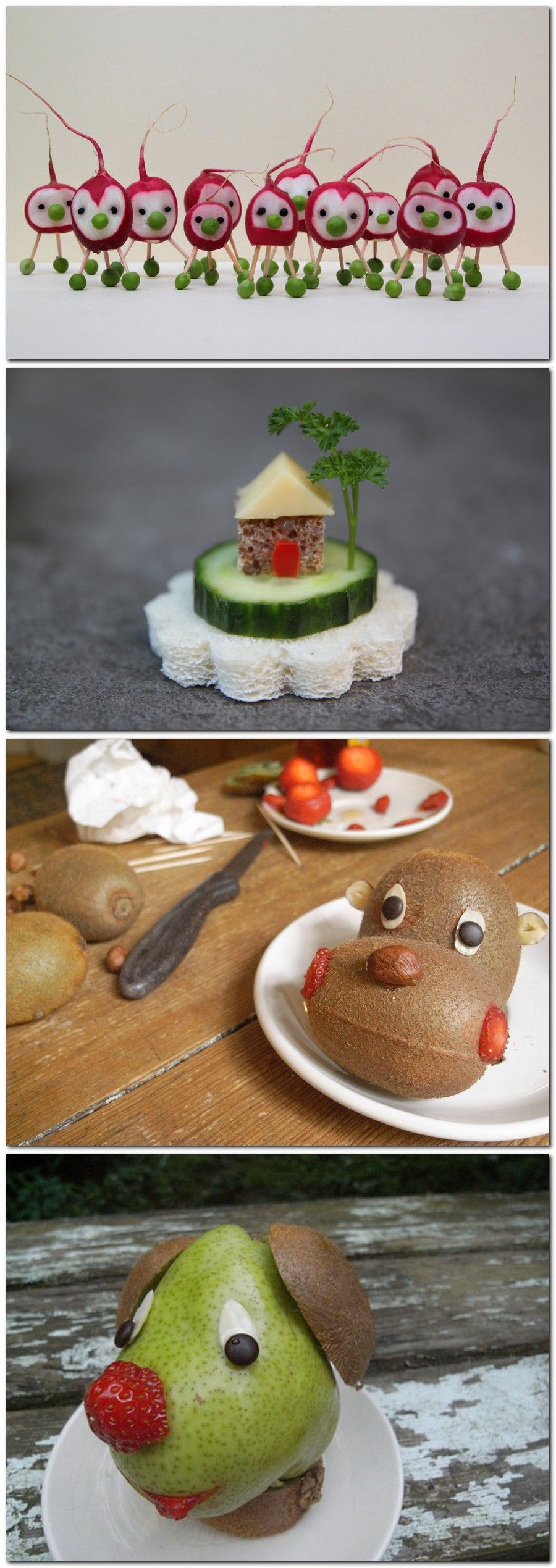 Fun Food by Sabine Timm – Such a fun way for everyone in the family to get more veggies!