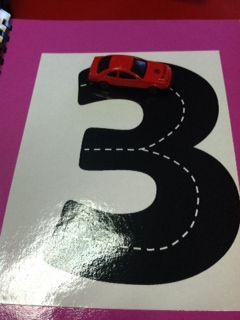 Highway Numbers! CUTE printables for little guys to drive their matchbox cars on. Letters and shapes too.