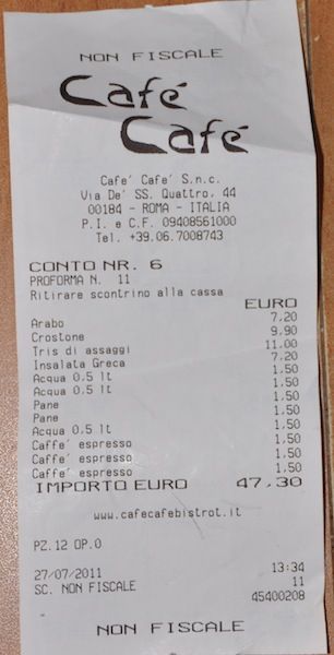 How Not to Get Ripped Off Eating in Italy