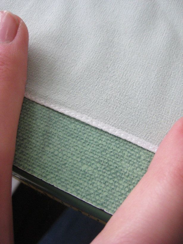 how to sew a perfect teeny narrow hem- Wish I had known this secret ages ago!!