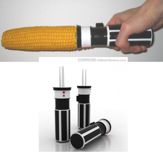 Lightsaber Corn holder. I cant explain how much I want these