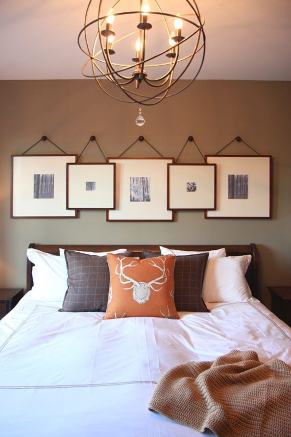Love the overlapping frames, master bedroom, or maybe in living room?