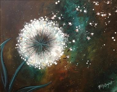 Make a Wish! (open) – Creve Coeur, MO Painting Class – Painting with a Twist
