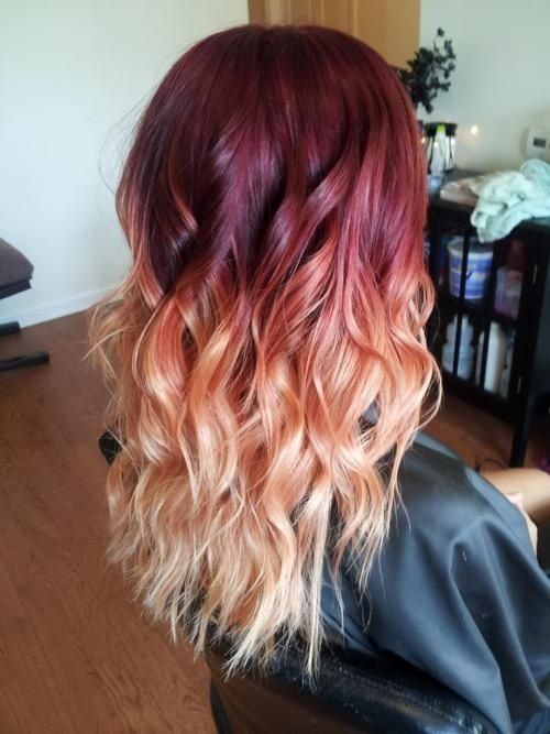 ombre hair18 Red, Dark, Blonde… Ombre Hair Styles