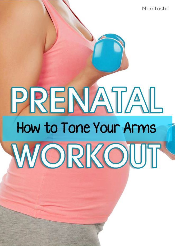 Prenatal Workout: Toning Your Arms with Fitness Instructor Christina Sinclair.