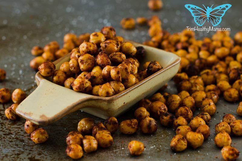 Roasted Crispy Garbanzos (E)   Click on the picture to see the recipe on FB
