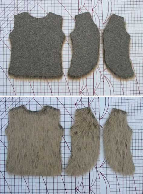 sewpony: How to make…A faux fur vest