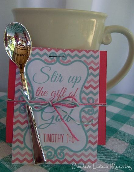 Stir Up the Gift of God Womens Ministry Idea