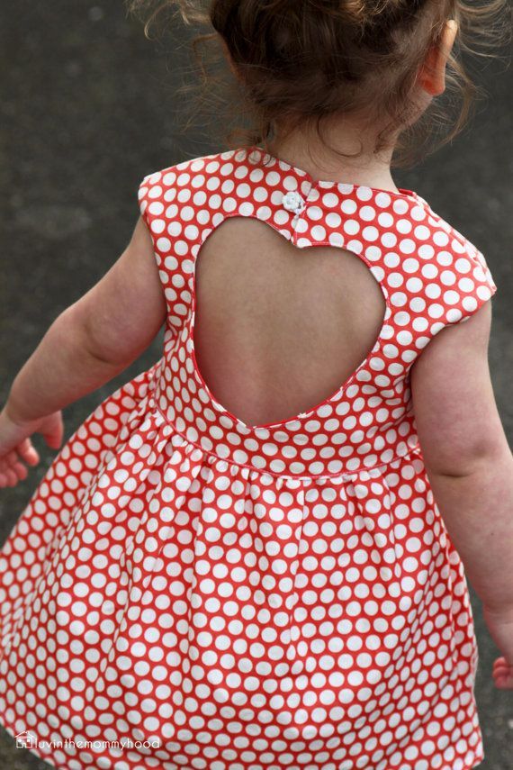 Sweetheart Dress Sewing PDF PATTERN for Girls by luvinthemommyhood, $9,95