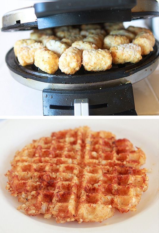 23 Things You Can Cook In A Waffle Iron | Waffle Iron Hashbrowns….. Best. List. Ever!