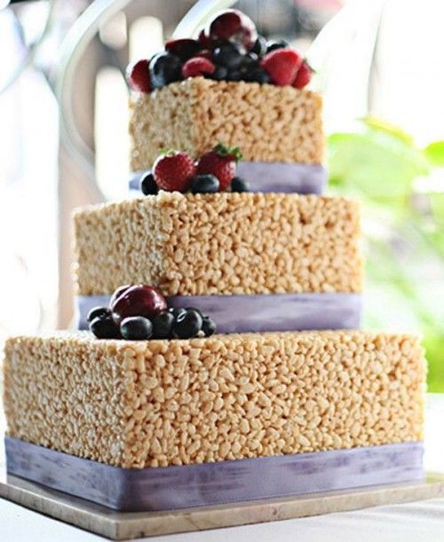 25 Cheap And Cool Wedding Cake Alternatives | Weddingomania