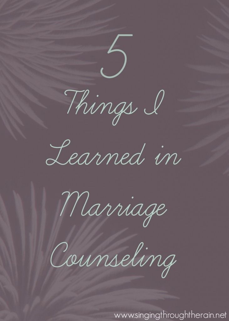 5 Things I Learned in Marriage Counseling – You DONT want to miss this! #marriage