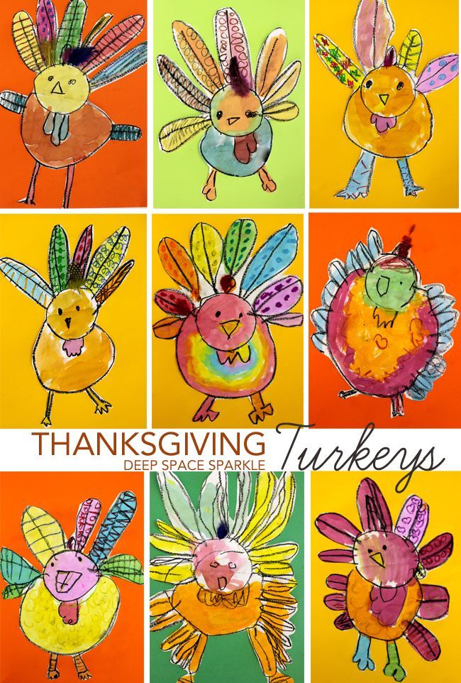 A fun Thanksgiving arts and crafts project for kids that teaches boys and girls how to draw a turkey using easy techniques.