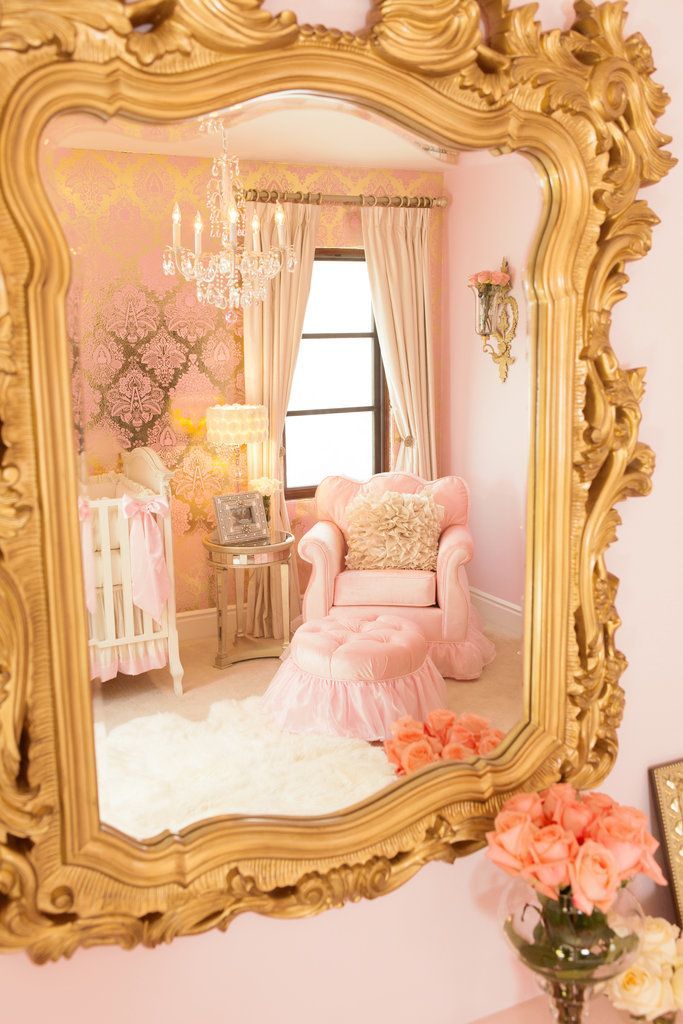 A Pink and Gold Princess Pad For a Glam Baby Girl – Mirror, Mirror