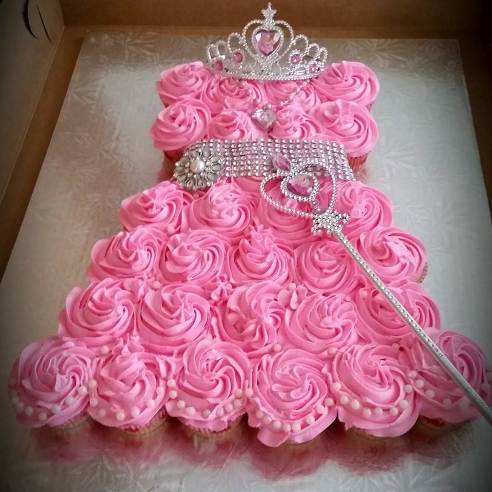Ballerina Cupcake Cake – Mamas on a Dime