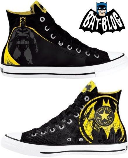 BAT – BLOG : BATMAN TOYS and COLLECTIBLES: New BATMAN CONVERSE Shoes and Sneakers – Gotham City Style!