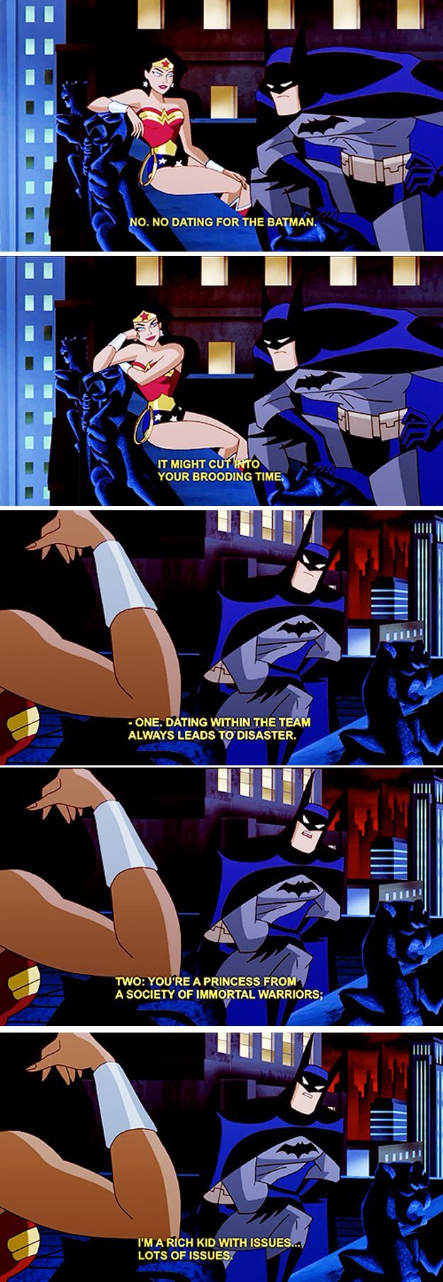 Batman has issues