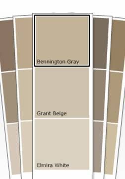 Bennington Gray – Benjamin Moore Paint – Nuetral for 707 House