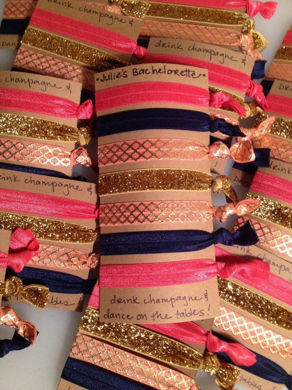 Bridal Party Gifts Bachelorette Party Favors by tiesforteams  —   OMG so cute!!  Customized bachelorette party favors!