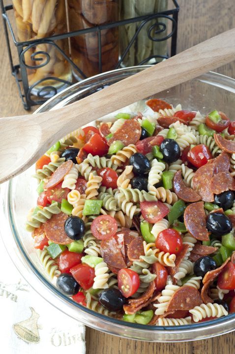 Classic Italian Pasta Salad is a colorful and reliable, go-to pasta salad recipe for spring or summer dinners, parties and