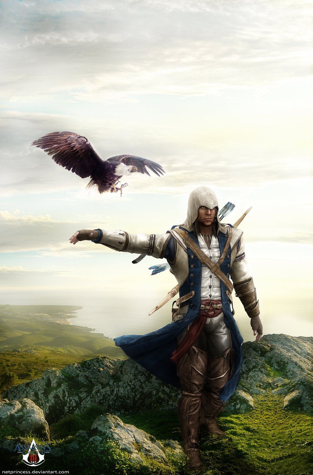 Connor Kenway 2-Assassins Creed III by Netprincess