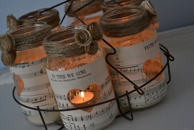 cute candle jars