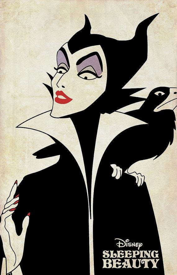 Disney Villains Set The Evil Queen Maleficent by CinnamoonStudios