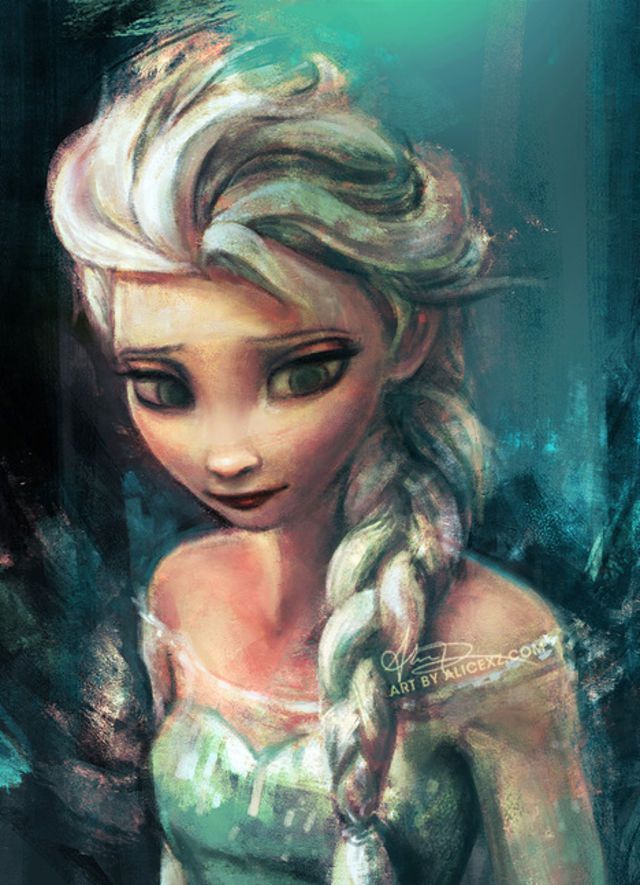 #Frozen Elsa and yes, this story is based off a Scandinavian tale so it counts!