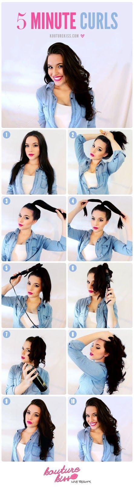 Hair Styles Just In 5 Minutes!!! Easy and Fast!!!
