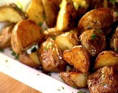 Heart Healthy Recipes – Roasted Garlic Potatoes (with green onions!)