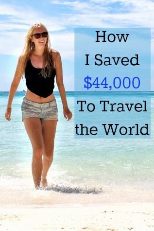 How I Saved $44,000 to Travel the World // Heart My Backpack