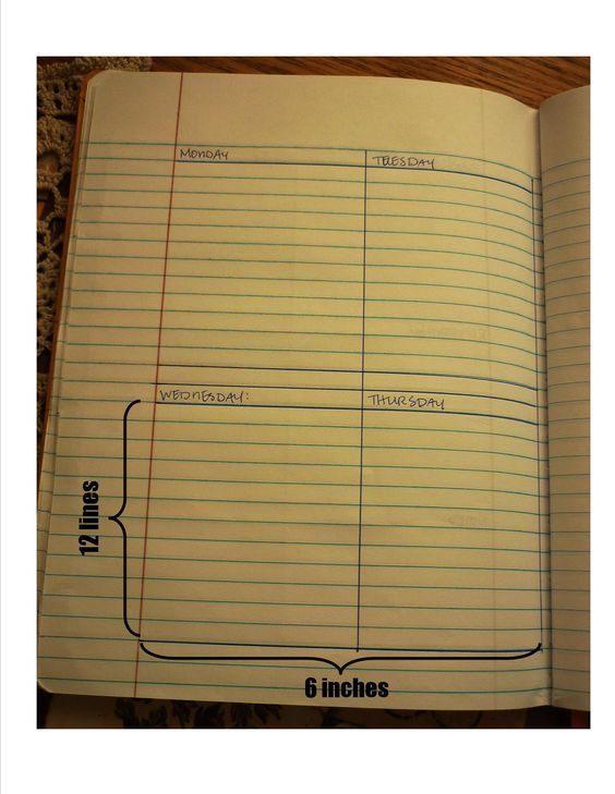 How to make a homeschool planner