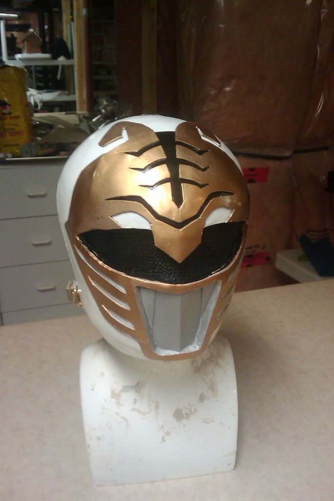 How to make a power rangers helmet. Im going to alter this to make my knight helmet