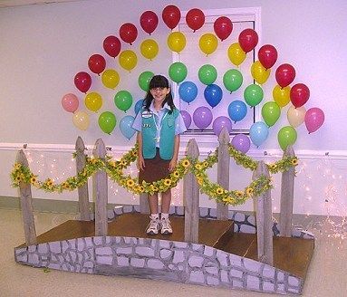 How To Make Bridge for Girl Scout Bridging Ceremony