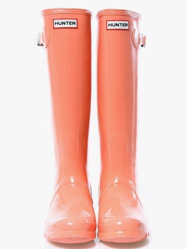 Hunter Coral Boots love this color