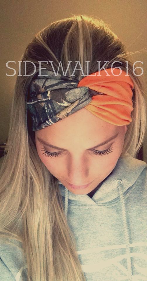 Hunting season is right around the corner!! So versatile, comfy and cute! You cant go wrong with this headband, perfect for all
