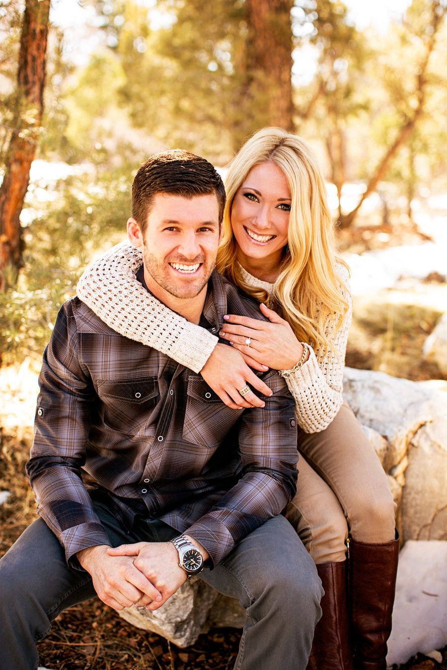 Imagine Design » Our Big Bear Engagement Session with CHARD Photographer