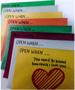 Love this sweet and thoughtful gift for a loved one. Give them words of encouragement for every occasion!