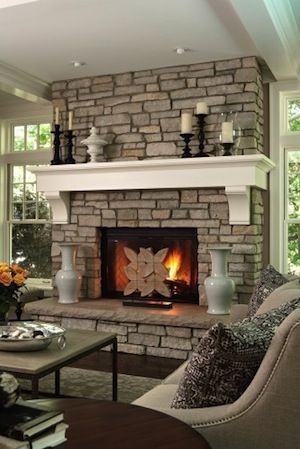 Mantel | Home | Design | Decor | Style | Fireplace