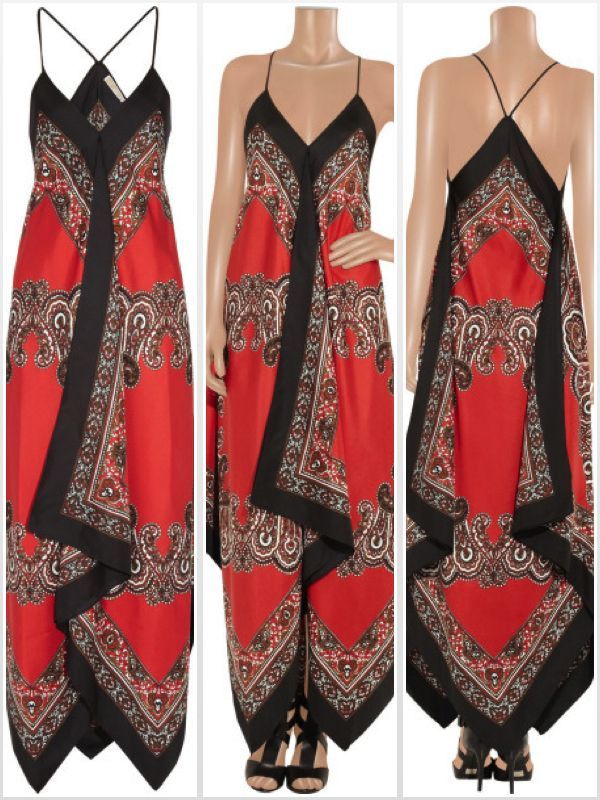 Michael Kors silk dress replica diy tutorial 2014/06/09/diy-michael-kors-scarf-dress/