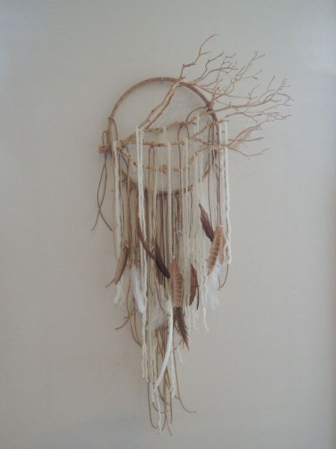 Modern Dreamcatcher wall art/mobile dream catcher by lovecAkeNYC, $250.00