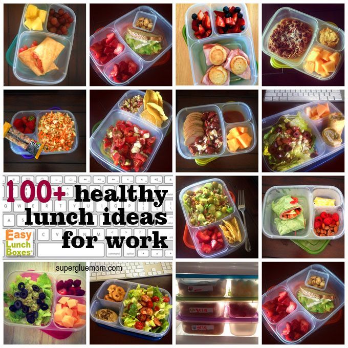 Over 100 healthy lunch ideas, packed for work @EasyLunchboxes