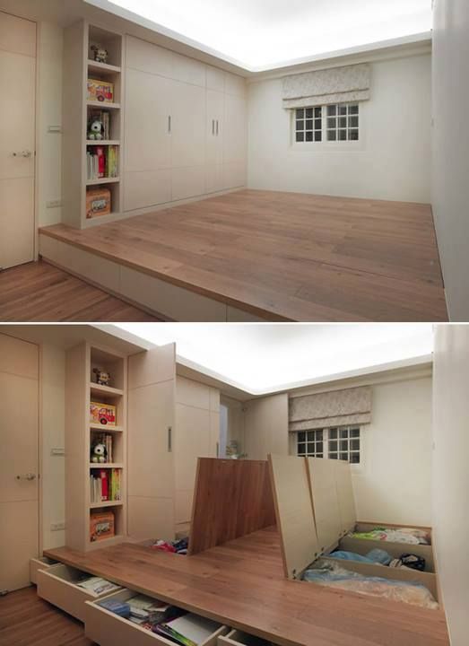 Raised Floor Storage Solutions – DIY Inspiration