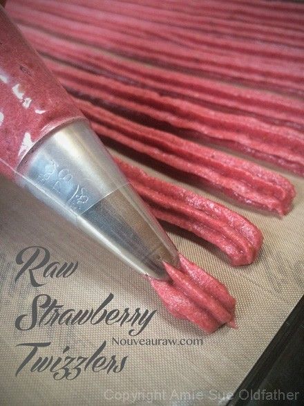 Raw-Strawberry-Twizzlers… wonder how good these would be… I do not like any of the original twizzlers though…