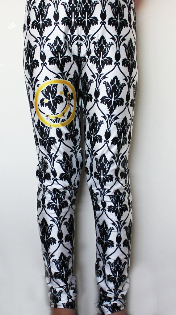 SHERLOCK BBC BORED Smiley Wallpaper Leggings by ConsultingFanGeeks, $50.00 — I NEED THESE AND I WILL WEAR THEM ALL THE TIME.