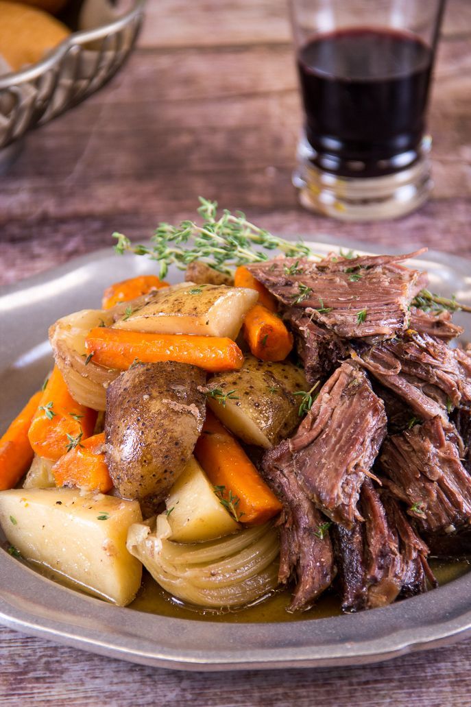 Slow Cooker Beef Pot Roast from Everyday Good Thinking, the official blog of @Jessica Rybarczyk Beach